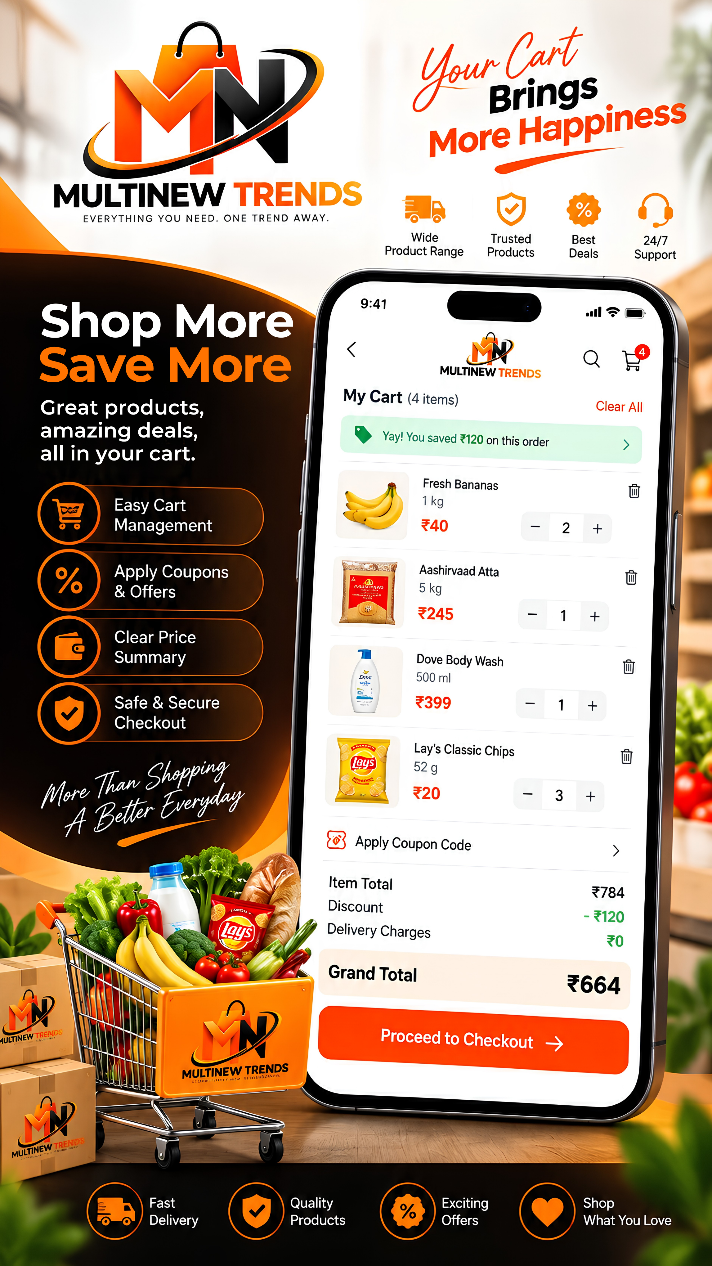 Multi New Trends User App
